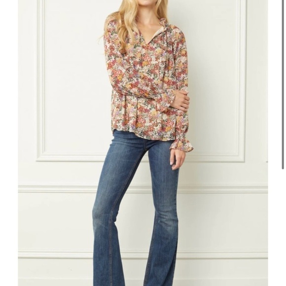 Entro Picture Perfect Floral Blouse - Picture 7 of 8